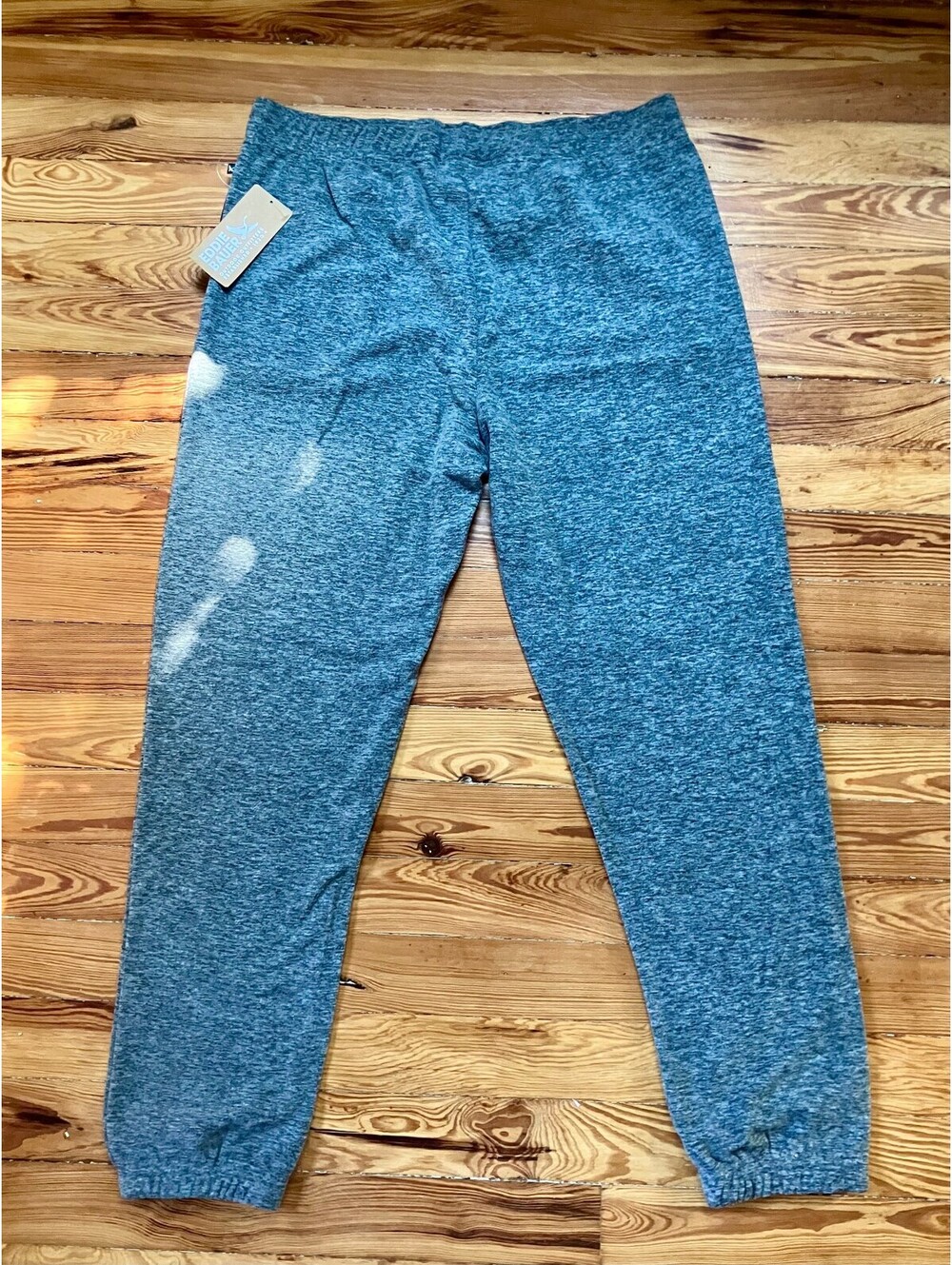 Eddie Bauer Quest Fleece Jogger Charcoal Grey Cosy Gorpcore Sweatpants M NWT